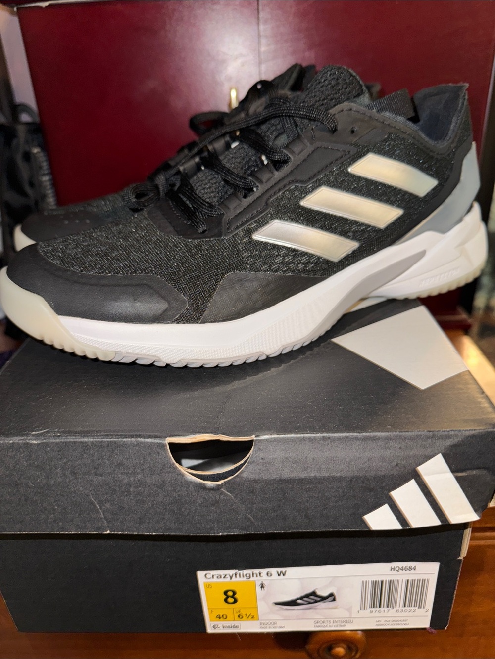 adidas Black & White Athletic Sneakers